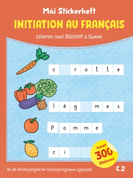 Mäi Stickerheft: INITIATION EN FRANÇAIS